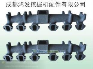 供应现代挖掘机进排气岐管——高效机械动力核心