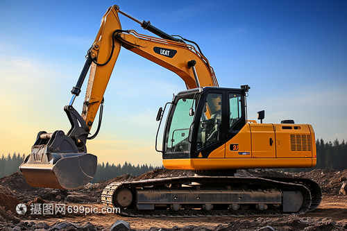现代挖掘机 工地中的技术革新与效率革命