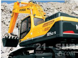 现代(江苏)R385LC-9履带式挖掘机产品介绍